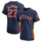 H.Astros #27 Jose Altuve Player Navy Limited Elite Home Ddoa Stitched Jerseys