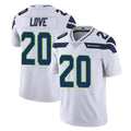 S.Seahawks #20 Julian Love Player White Limited Vapor Untouchable Home Game Ddoa Stitched Jerseys