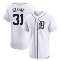 D.Tigers #31 Riley Greene Player White Limited Elite Home Ddoa Stitched Jerseys