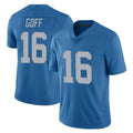 D.Lions #16 Jared Goff Player Blue Limited Throwback Vapor Untouchable Ddoa Stitched Jerseys