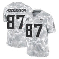 M.Vikings #87 T.J. Hockenson Player Arctic Camo Salute To Service Limited Game Ddoa Stitched Jerseys
