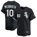 C.White Sox #10 Chase Meidroth Player Black Limited Home Ddoa Stitched Jerseys