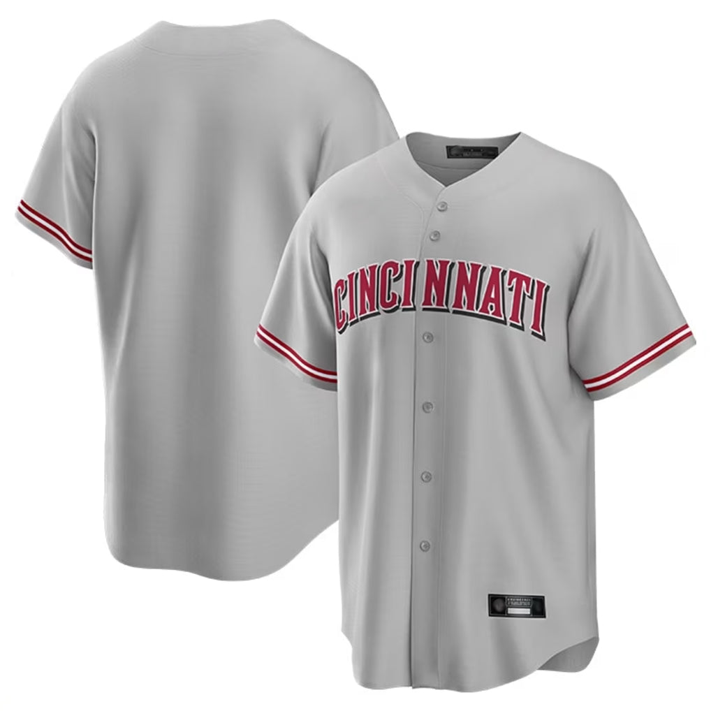 C.Reds ## Red Blank Player Gray Home Game Ddoa Stitched Jerseys
