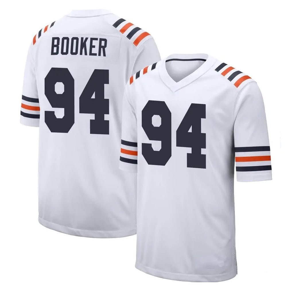 C.Bears #94 Austin Booker Player White Classic Home Game Ddoa Stitched Jerseys