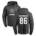 D.Cowboys #86 Luke Schoonmaker Player Ash One Color Pullover Hoodie Limited Ddoa Stitched Jerseys