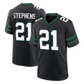 NY.Jets #21 Brandon Stephens Player Black Legacy Home Game Ddoa Stitched Jerseys