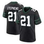NY.Jets #21 Brandon Stephens Player Black Legacy Home Game Ddoa Stitched Jerseys