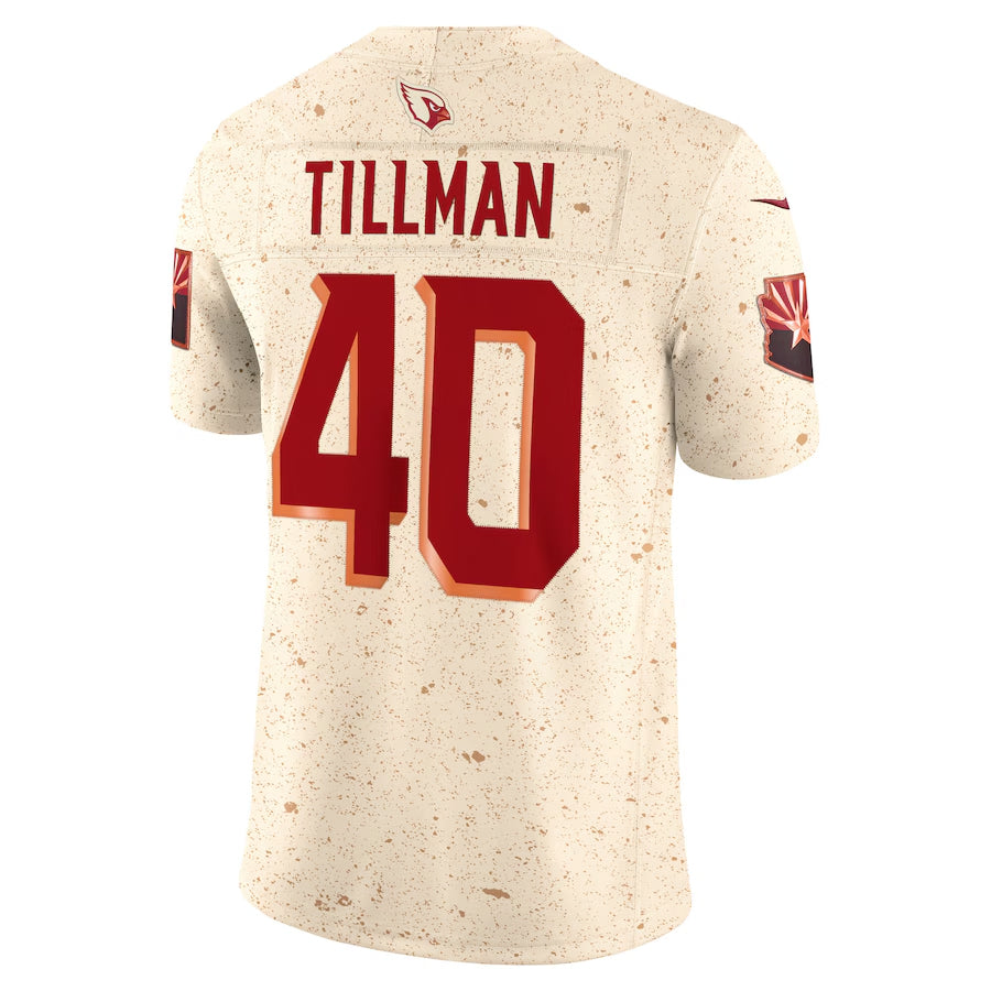A.Cardinals #40 Pat Tillman Player Rivalries Collection Vapor Limited Ddoa Stitched Jerseys