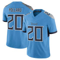 T.Titans #20 Tony Pollard Player Light Blue Vapor F.U.S.E. Limited Home Game Ddoa Stitched Jerseys