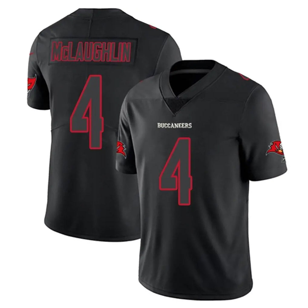 TB.Buccaneers #4 Chase McLaughlin Player Black Impact Limited Home Game Ddoa Stitched Jerseys