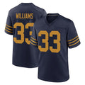 GB.Packers #33 Evan Williams Player Navy The 1923 Classic Home Game Ddoa Stitched Jerseys