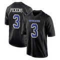 D.Cowboys #3 George Pickens Player Carbon Black Fashion Home Game Ddoa Stitched Jerseys
