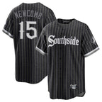 C.White Sox #15 Sean Newcomb Player Black City Connect Home Game Ddoa Stitched Jerseys