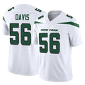 NY.Jets #56 Demario Davis Player White Limited Vapor F.U.S.E. Home Game Ddoa Stitched Jerseys
