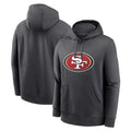 SF.49ers ## 49ers Blank Player Gray Pullover Hoodies Home Game Ddoa Stitched Jerseys