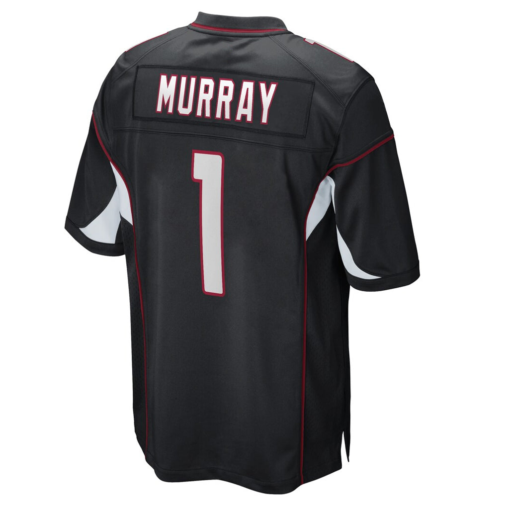 A.Cardinals #1 Kyler Murray Player Black Home Game Ddoa Stitched Jerseys