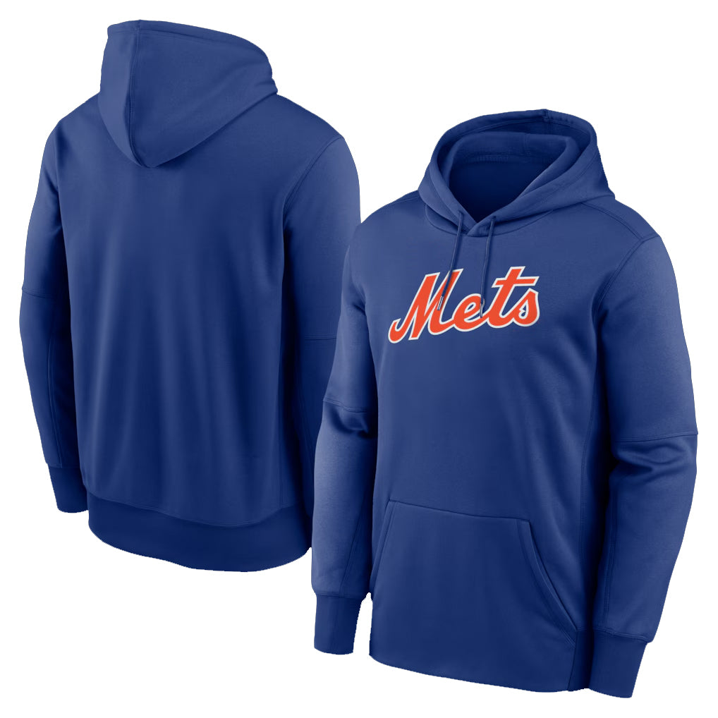 NY.Mets ## Mets Blank Player Royal Primary Therma Hoodie Ddoa Stitched Jerseys