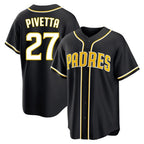 S.Diego Padres #27 Nick Pivetta Player Black 2026 Fashion Home Ddoa Stitched Jerseys