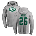 NY.Jets #26 Nahshon Wright Player Gray LOGO Pullover Hoodies Limited Game Ddoa Stitched Jerseys