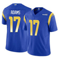 LA.Rams #17 Davante Adams Player Royal Limited Vapor F.U.S.E. Home Game Ddoa Stitched Jerseys