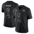 Ddoa T.Titans #1 Cameron Ward Player Black Limited 2026 Salute to Service Home Game Stitched Jerseys