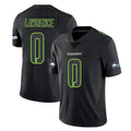 S.Seahawks #0 DeMarcus Lawrence Player Black Impact Limited Home Game Ddoa Stitched Jerseys