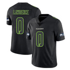 S.Seahawks #0 DeMarcus Lawrence Player Black Impact Limited Home Game Ddoa Stitched Jerseys
