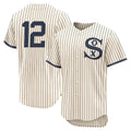C.White Sox #12 Colson Montgomery Player Cream Field of Dreams Limited Elite Home Ddoa Stitched Jerseys