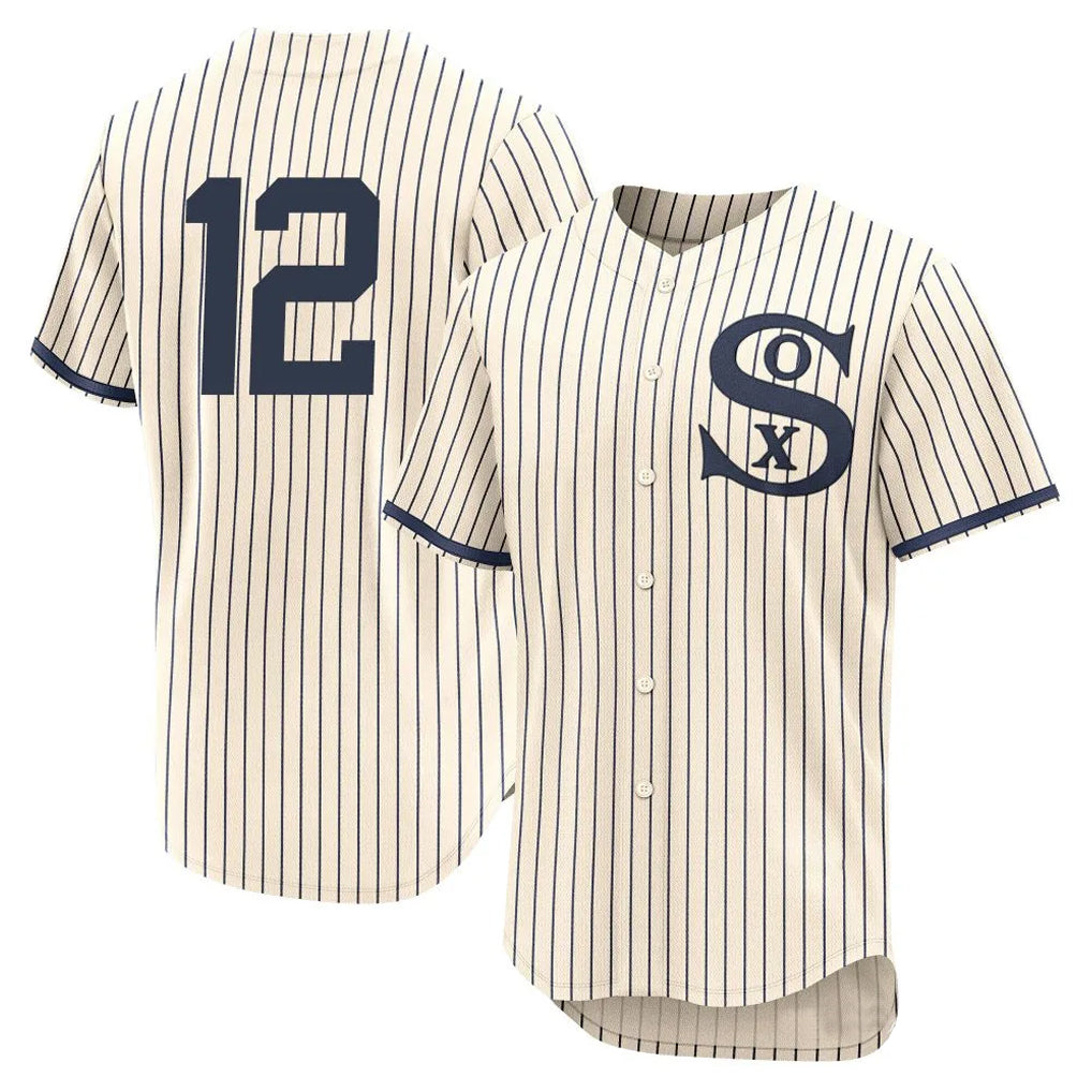 C.White Sox #12 Colson Montgomery Player Cream Field of Dreams Limited Elite Home Ddoa Stitched Jerseys