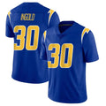 LA.Chargers #30 Alec Ingold Player Royal Limited Vapor Home Game Ddoa Stitched Jerseys