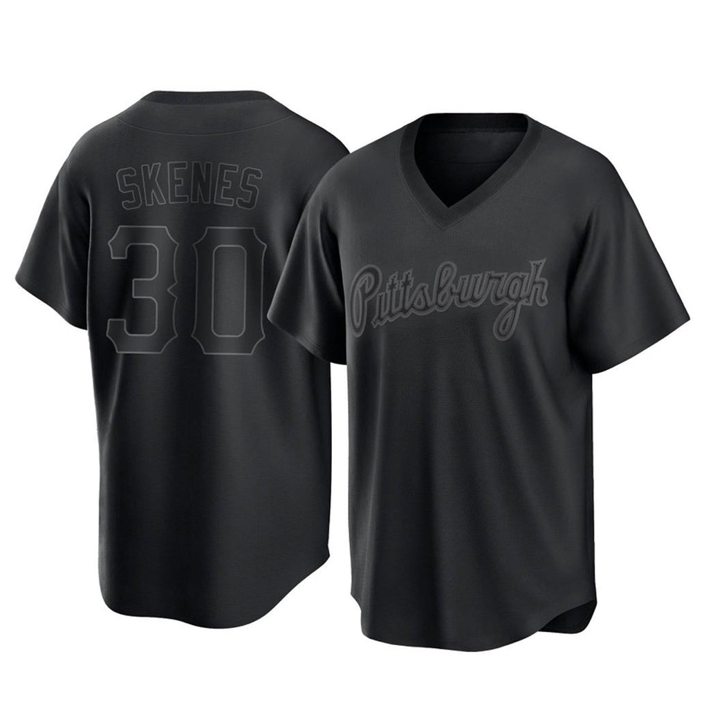 P.Pirates #30 Paul Skenes Player Black Fashion Home Game Ddoa Stitched Jerseys