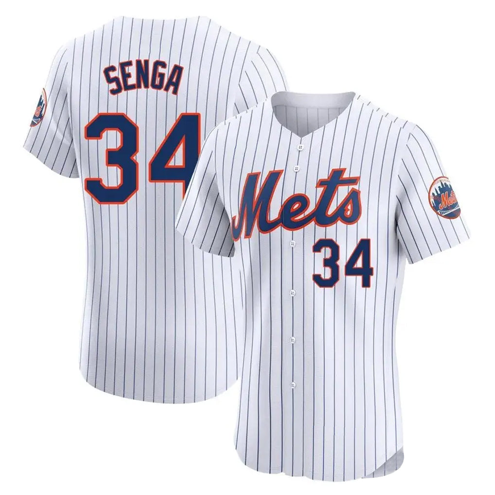 NY.Mets #34 Kodai Senga Player White Home Limited Elite Ddoa Stitched Jerseys