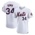 NY.Mets #34 Kodai Senga Player White Home Limited Elite Ddoa Stitched Jerseys