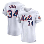 NY.Mets #34 Kodai Senga Player White Home Limited Elite Ddoa Stitched Jerseys