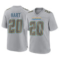 LA.Chargers #20 Cam Hart Player Gray Atmosphere Fashion Home Game Ddoa Stitched Jerseys