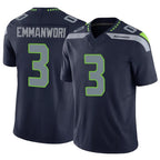 S.Seahawks #3 Nick Emmanwori Player Navy Limited Vapor F.U.S.E. Home Game Ddoa Stitched Jerseys