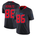 H.Texans #86 Dalton Schultz Player Navy Limited 2nd Alternate Vapor F.U.S.E. Home Game Ddoa Stitched Jerseys