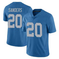 D.Lions #20 Barry Sanders Player Blue Limited Throwback Vapor Untouchable Ddoa Stitched Jerseys