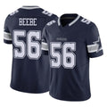 D.Cowboys #56 Cooper Beebe Player Navy Limited Vapor F.U.S.E. Home Game Ddoa Stitched Jerseys