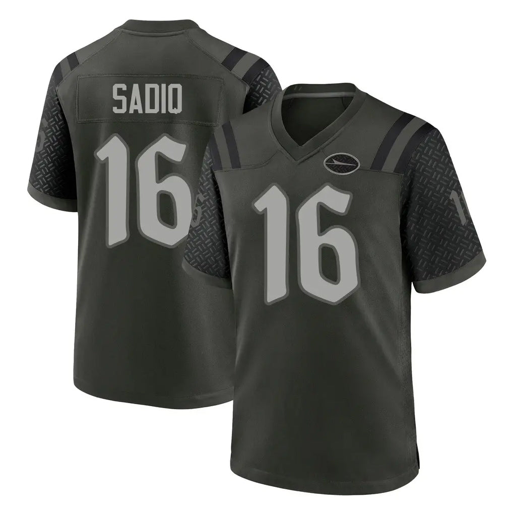 NY.Jets #16 Kenyon Sadiq Player Green 2025 Rivalries Collection Home Game Ddoa Stitched Jerseys