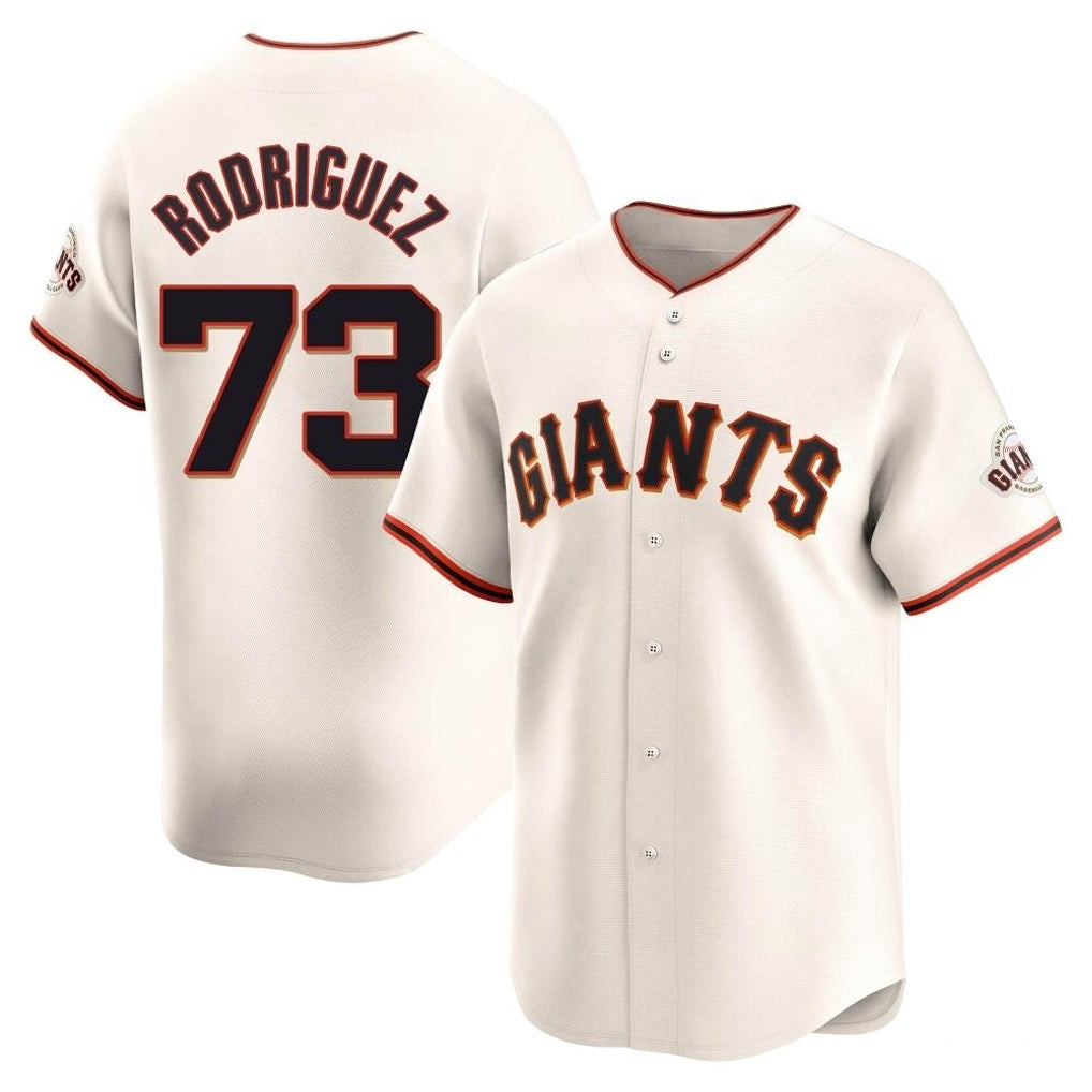 SF.Giants #73 Randy Rodriguez Player Cream Home Limited Ddoa Stitched Jerseys
