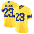 LA.Rams #23 Kyren Williams Player Gold Classic Sol Vapor F.U.S.E. Home Game Ddoa Stitched Jerseys