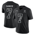 NO.Saints #7 Jonas Sanker Player Black Limited 2026 Salute to Service Home Game Ddoa Stitched Jerseys