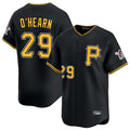 P.Pirates #29 Ryan O'Hearn Player Black Alternate Limited Game Ddoa Stitched Jerseys