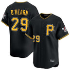 P.Pirates #29 Ryan O'Hearn Player Black Alternate Limited Game Ddoa Stitched Jerseys