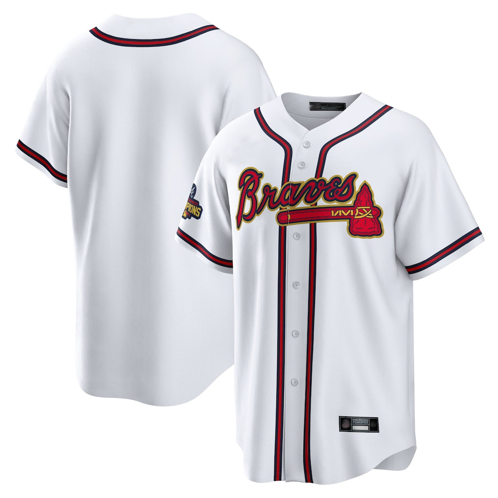 A.Braves ## Braves Blank Player White Gold Home Game Ddoa Stitched Jerseys