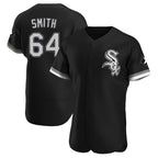 C.White Sox #64 Shane Smith Player Black Limited Elite Home Ddoa Stitched Jerseys