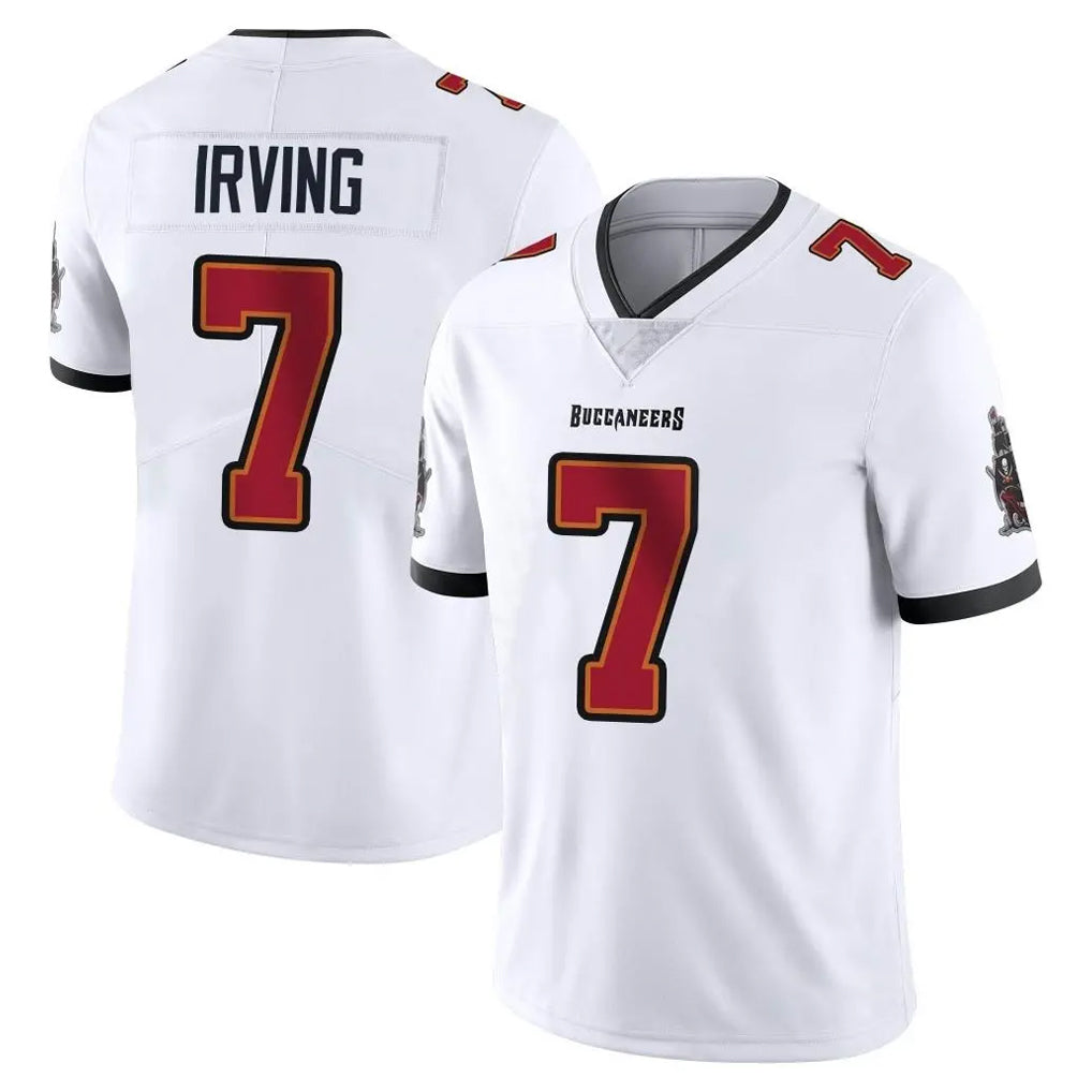 TB.Buccaneers #7 Bucky Irving Player White Limited Vapor Untouchable Home Game Ddoa Stitched Jerseys
