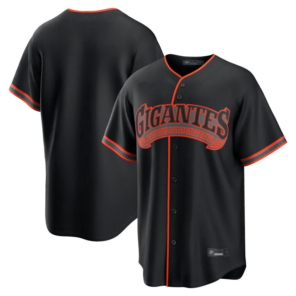 SF.Giants ## Giants Blank Player Black Alternate Limited Ddoa Stitched Jerseys