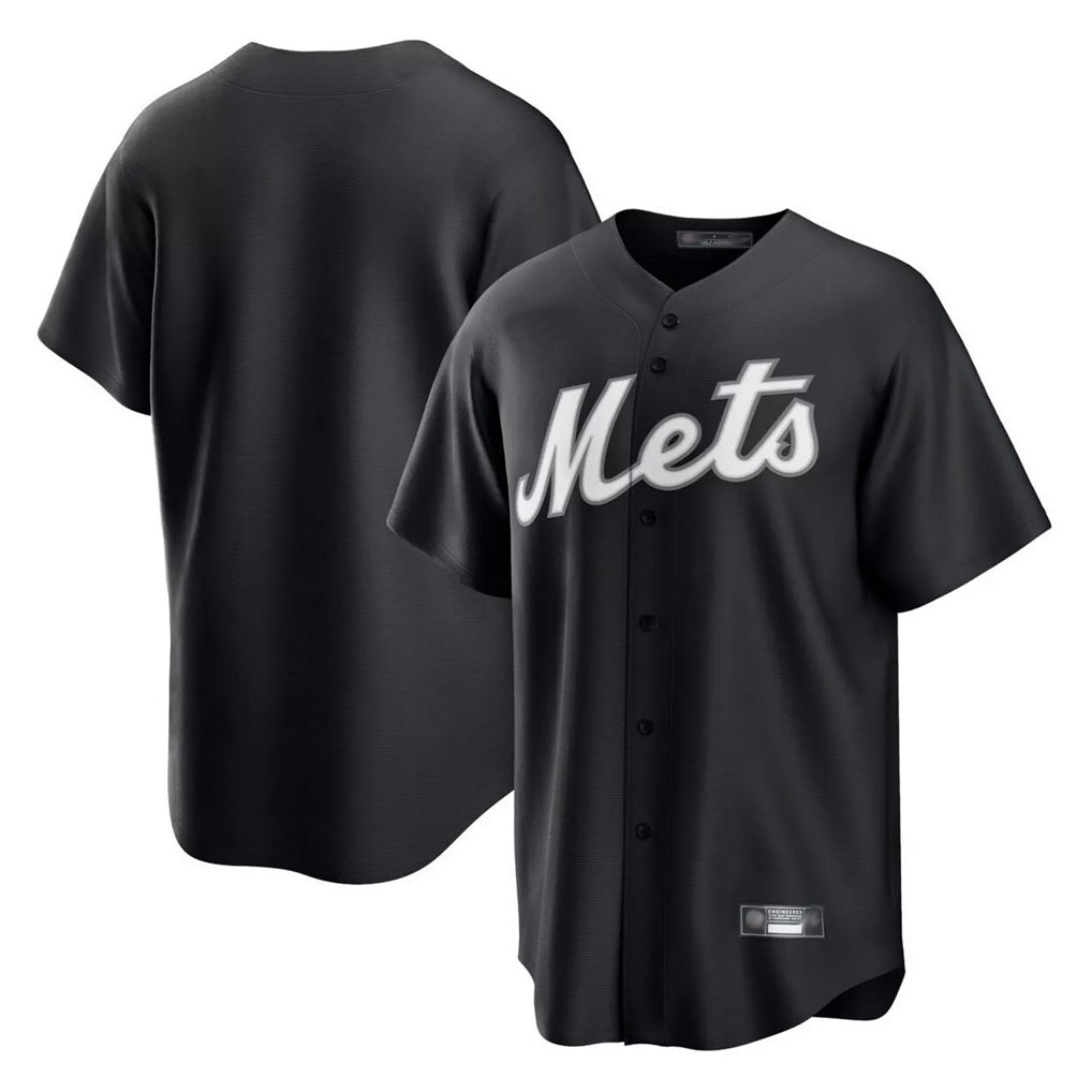 NY.Mets ## Mets Blank Player Black Home Game Ddoa Stitched Jerseys